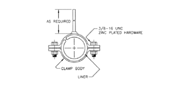 Pipe Hanger Clamp-dimension